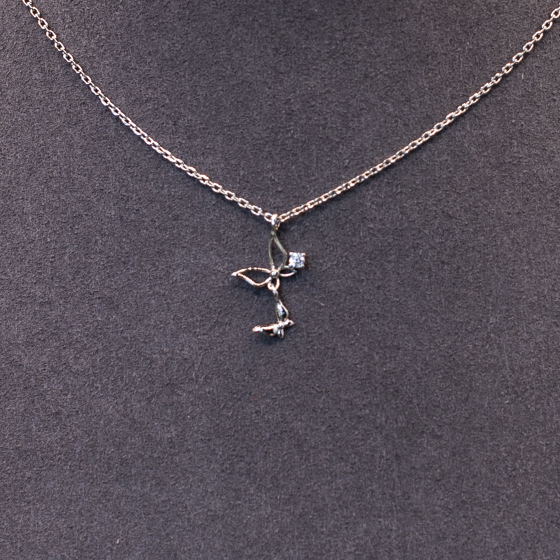 Double Butterflies Necklace