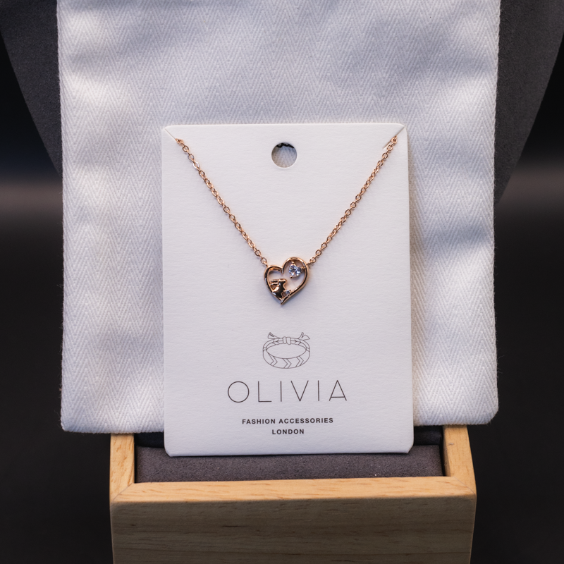 Loving Heart & Rabbit Necklace