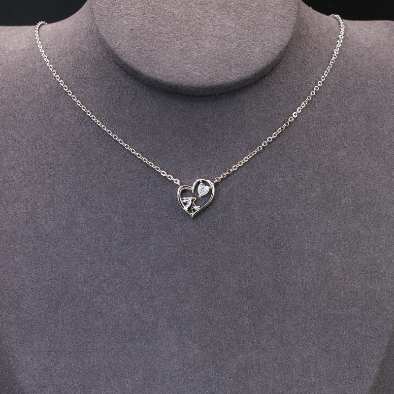 Loving Heart & Rabbit Necklace