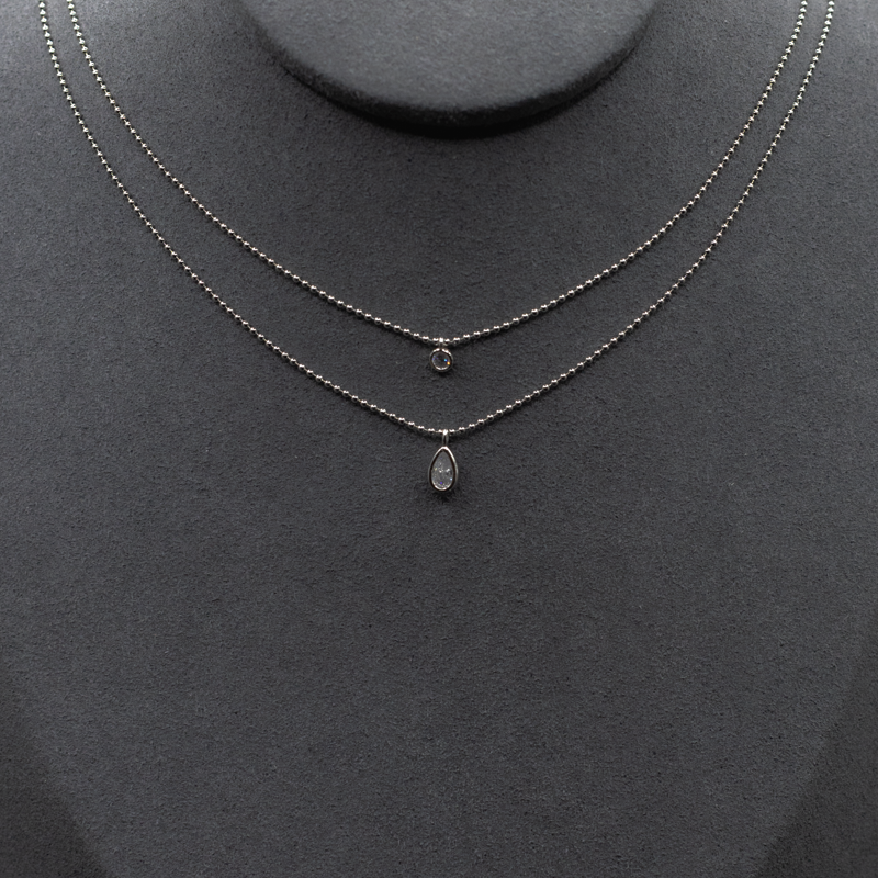 Double Gems Necklace