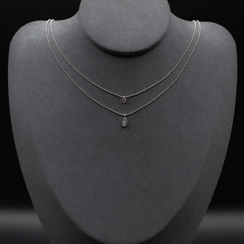 Double Gems Necklace