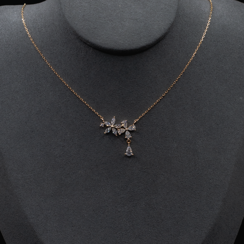 Dual Floral Necklace