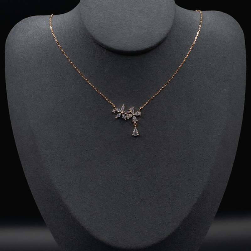 Dual Floral Necklace