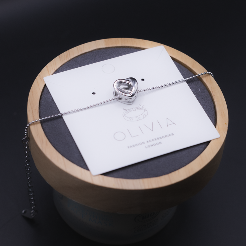 Silver Heart Bracelet