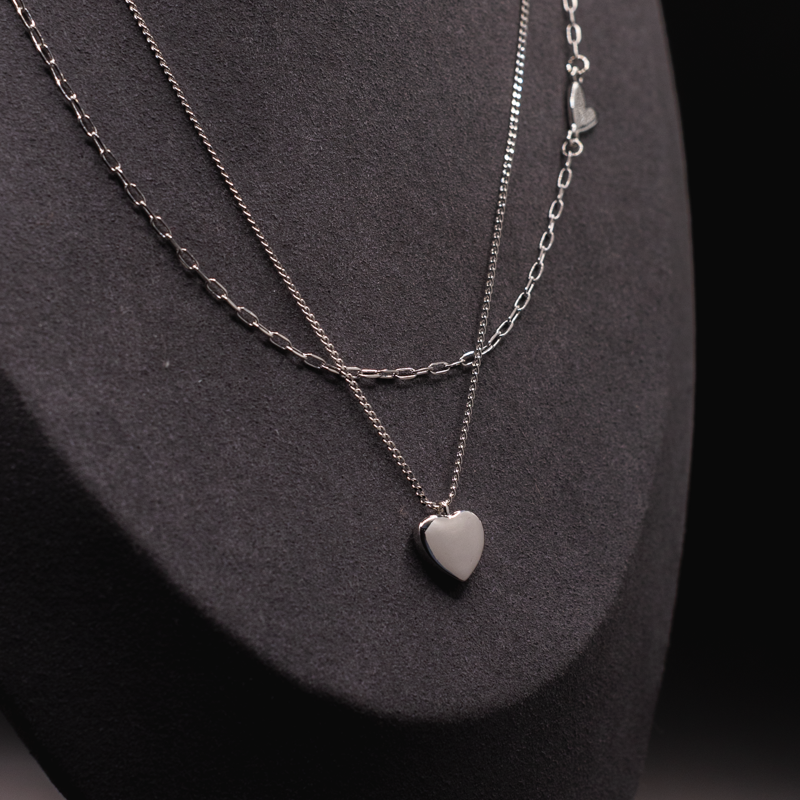 Double Hearts Necklace
