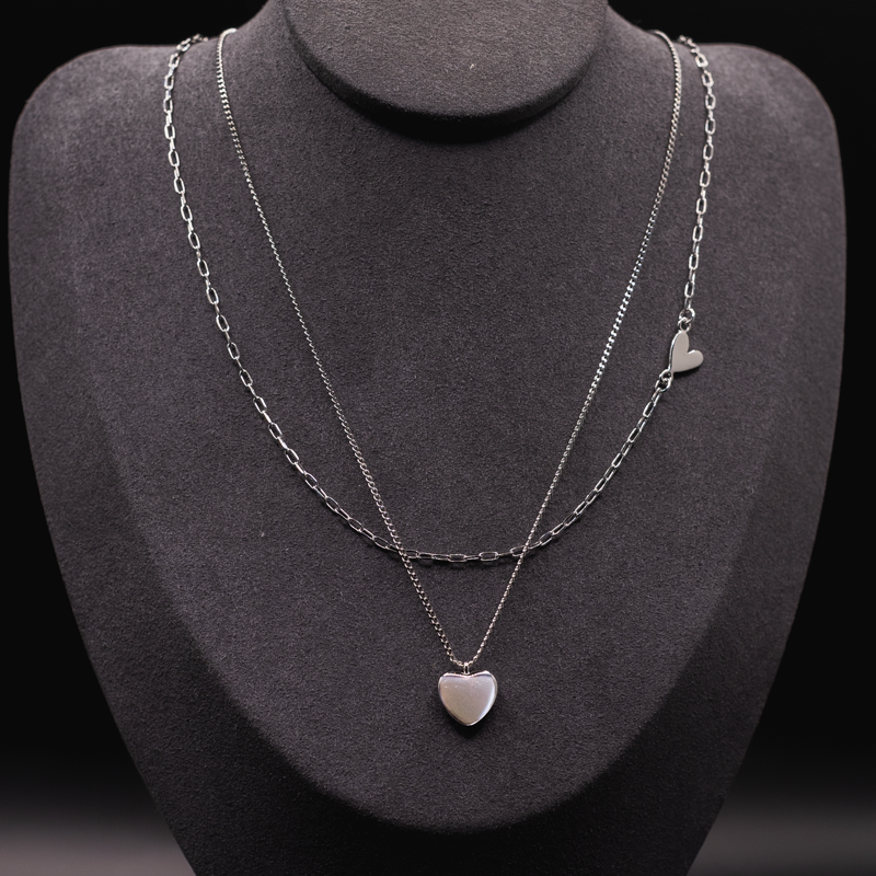 Double Hearts Necklace