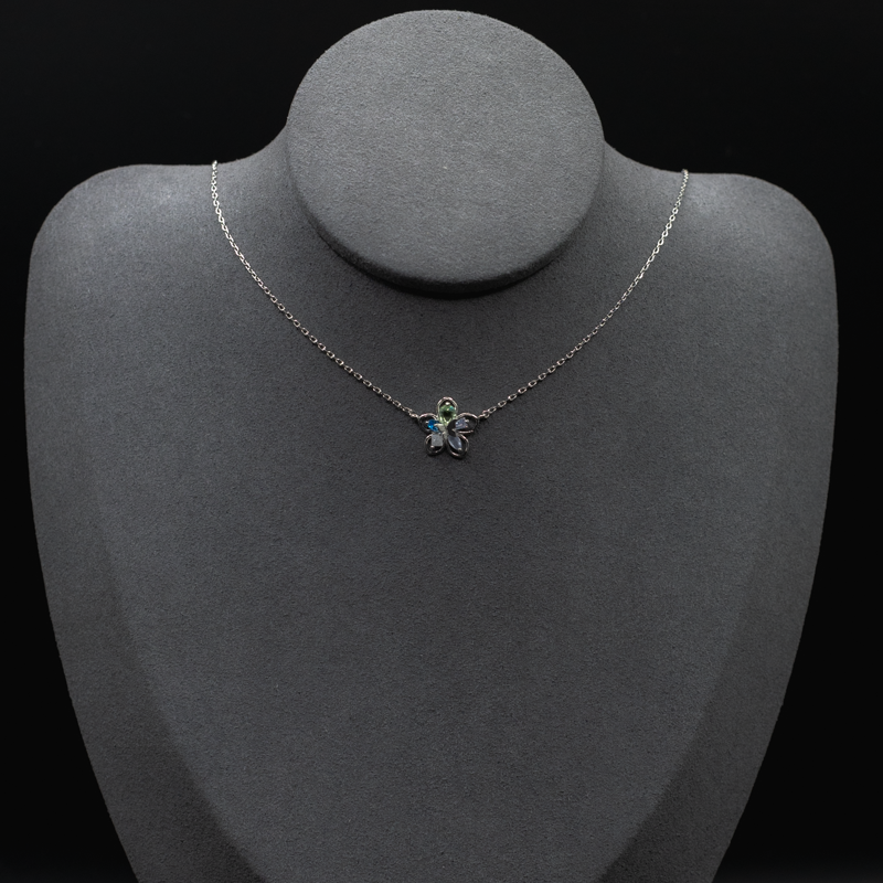 Butterfly Floral Necklace