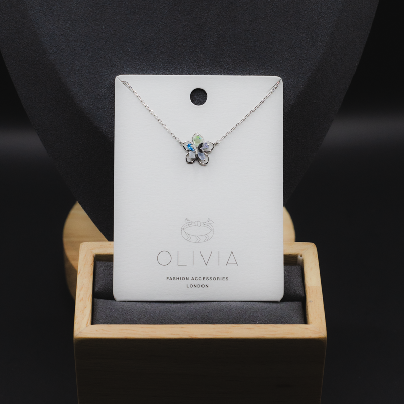Butterfly Floral Necklace